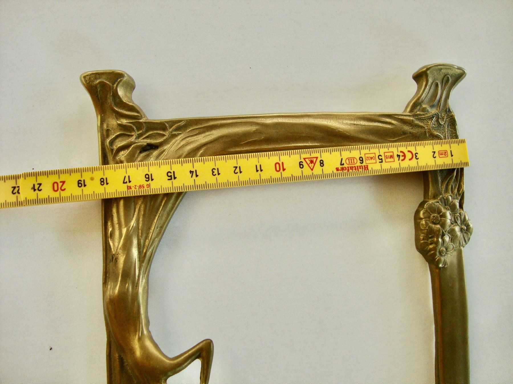Bilderrahmen: Vintage Jugendstil Messing Bilderrahmen – Gebraucht aus Winterthur von halle07 4
