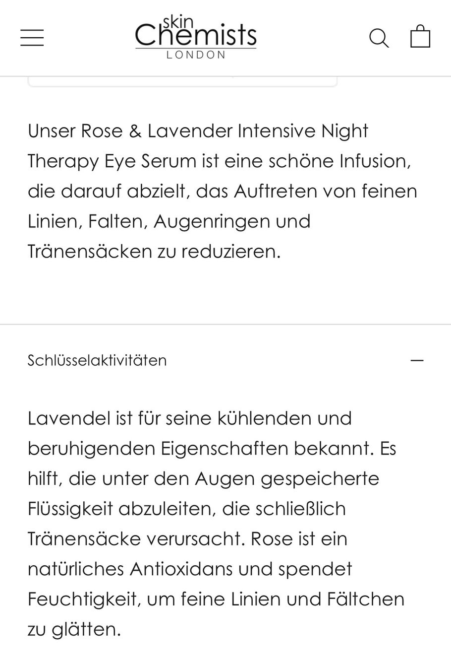 Gesichtspflege: skinChemists Intensive Night Therapy Eye Serum 15ml, Neu – Neu und originalverpackt aus Zürich von deruja 6