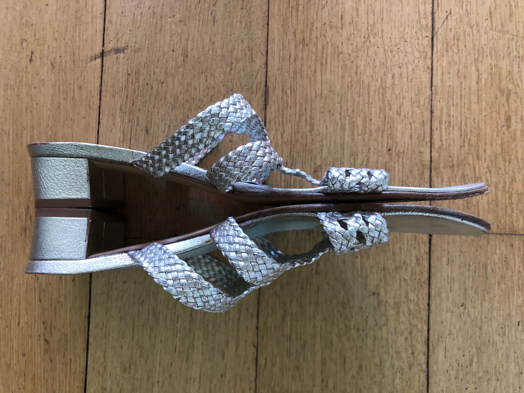 Stefi Talman Scarpe da donna: STEFI TALMAN Silber Echtleder! WUNDERSCHÖN! Gr 39.5 – Usato da Bern venduto da Etzy 4
