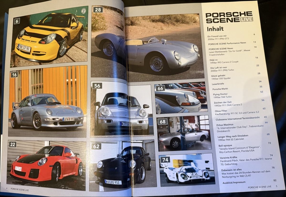 Riviste & Magazine: Porsche Scene Magazin - 06/07 2007 – Usato da hunzenschwil venduto da Oldipark 5