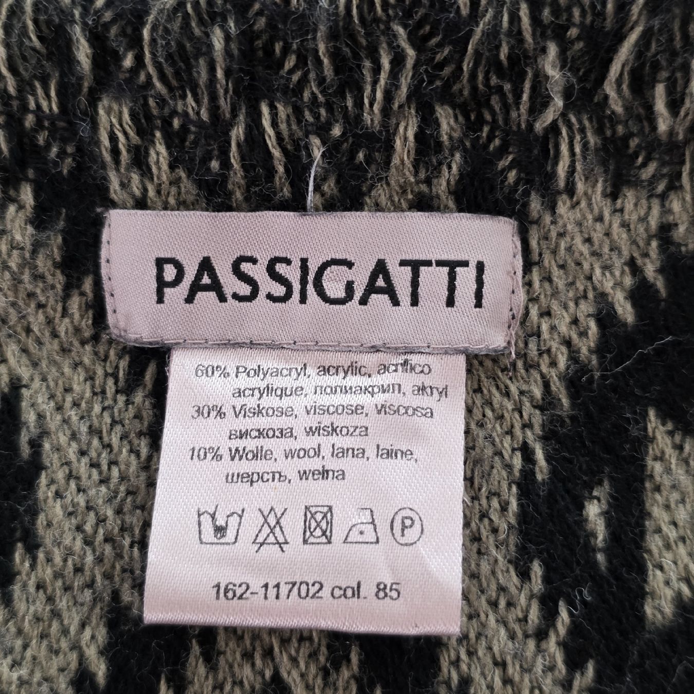 Gilets:  Strickweste Muster Schwarz/Beige Gr. 1 size – D'occasion à Rheinsulz par Gilea 4