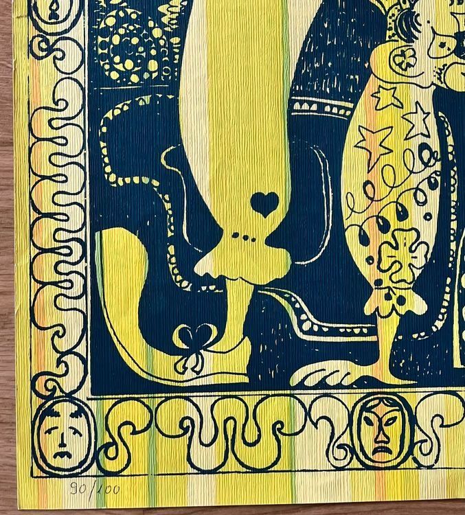 Grafica & Litografie: VERENA LEBERT  LITHOGRAPHIE SIGNIERT NUMMERIERT – Usato da Gersau venduto da grafik-kunst 6