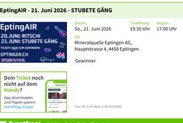 Stubete Gäng Konzert am 21.06.2026