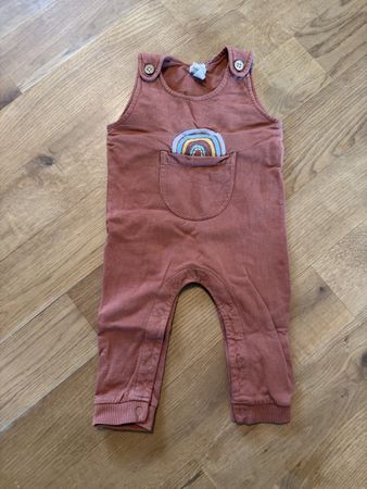 Alana Baby Latzhose, Gr. 74, Organic Cotton
