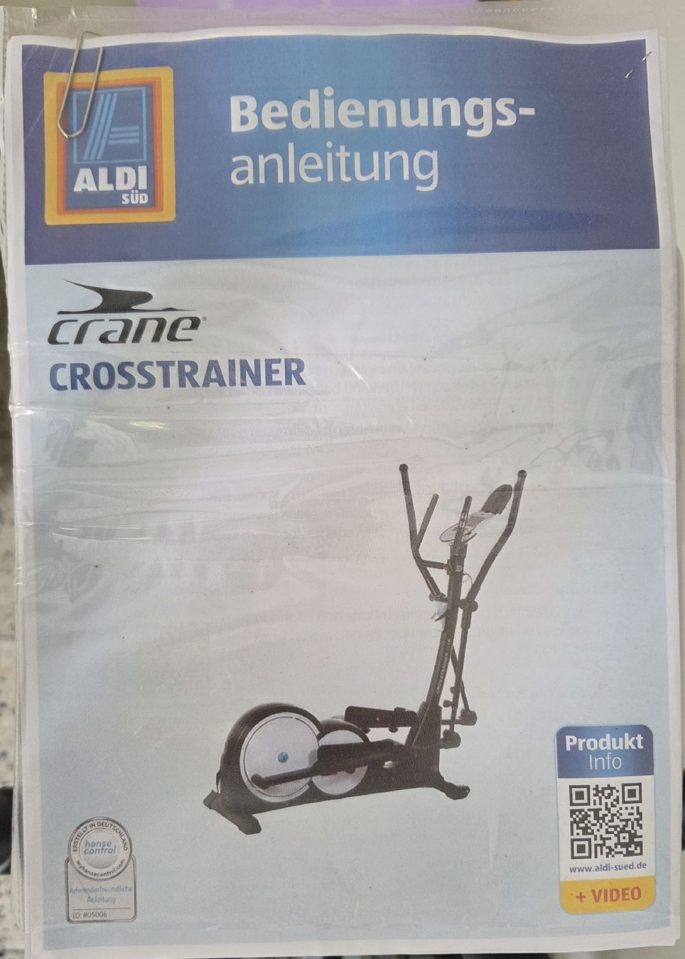 Aldi Hometrainer: Crosstrainer – Gebraucht aus Lömmenschwil von Bisch74 1