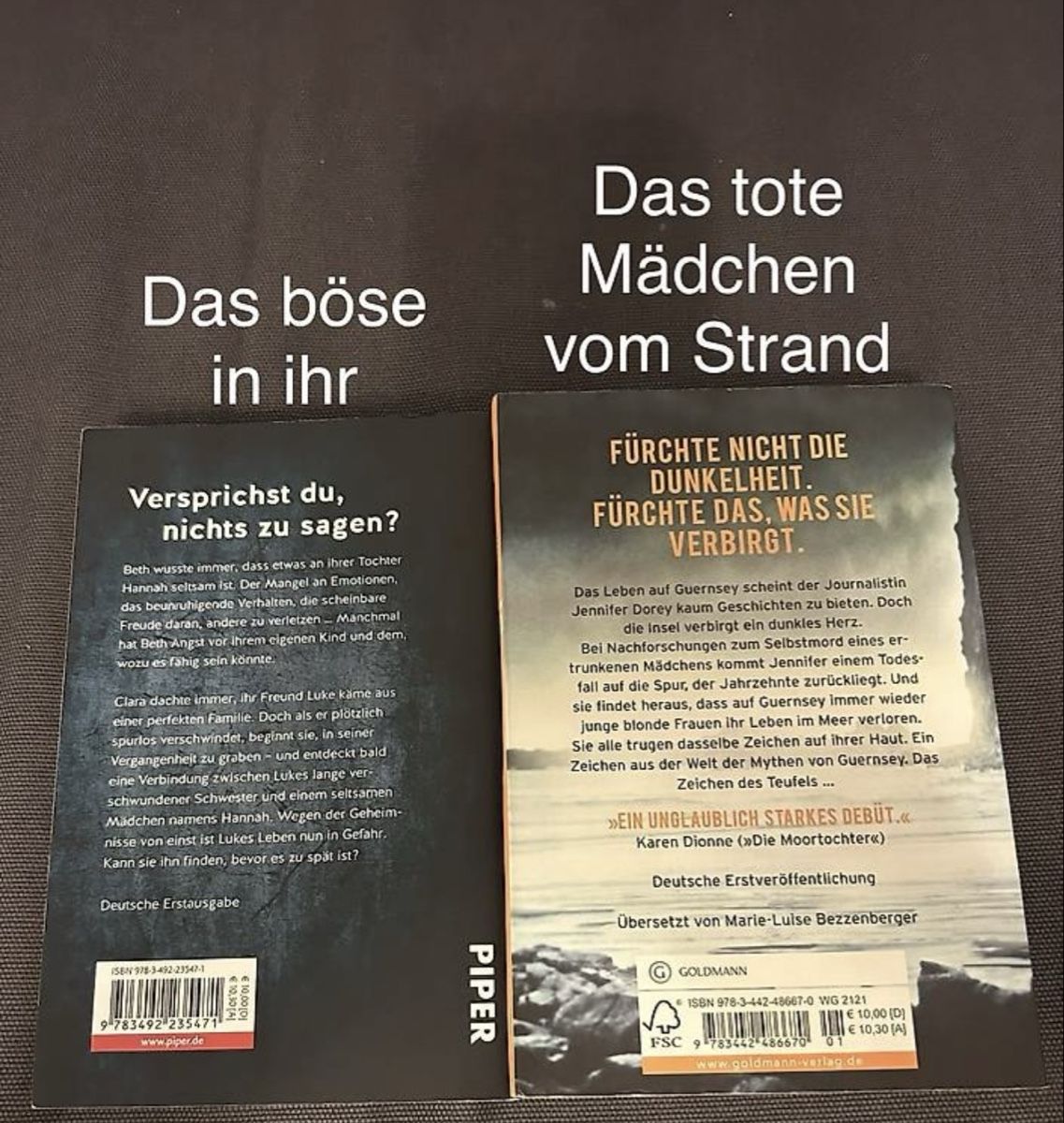 Bücher: Vier Krimis – Neu (gemäss Beschreibung) aus Riniken von seli_98 1
