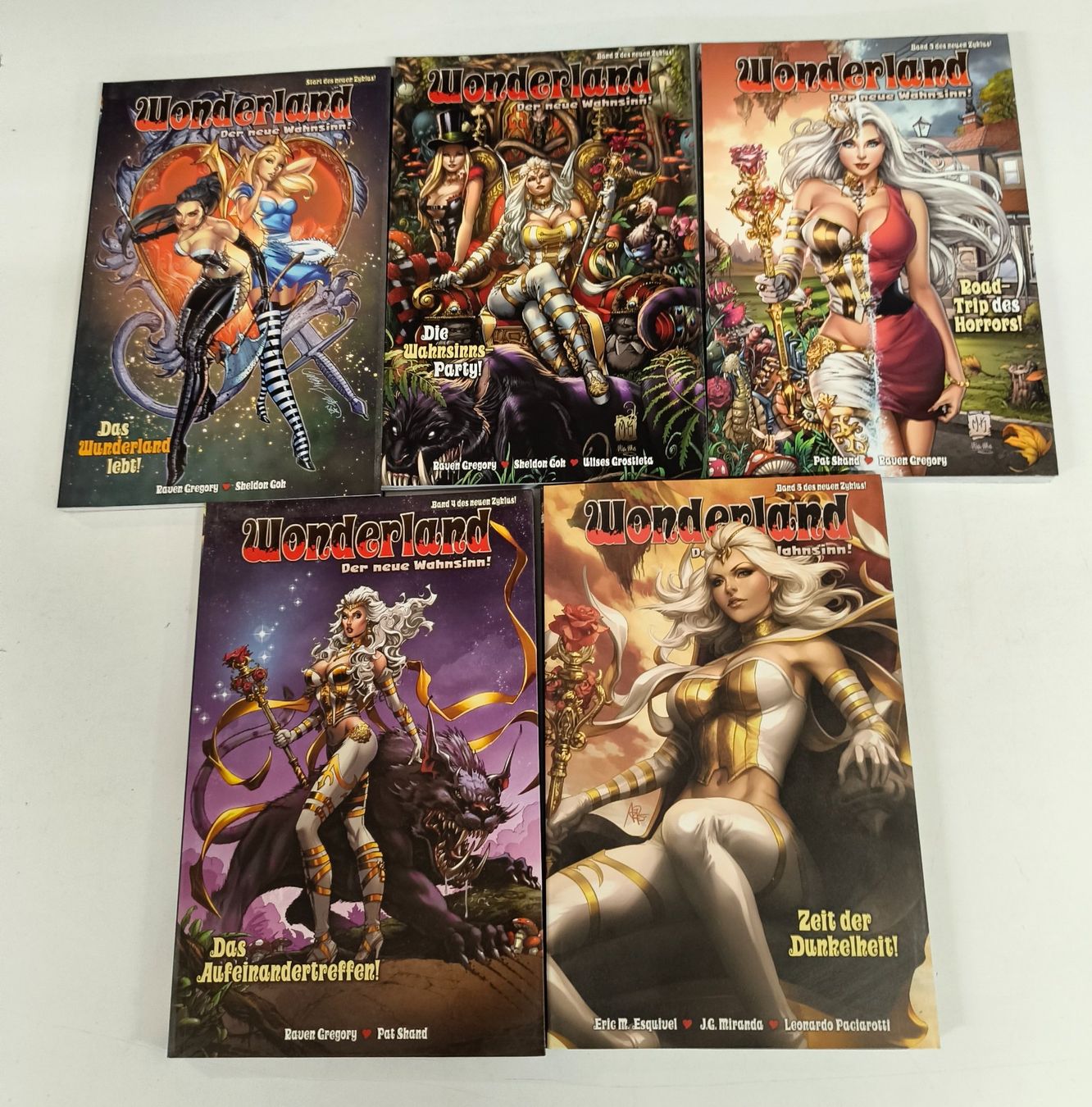 Comics: 5 Comics Wonderland – Gebraucht aus Basel von bk_brockibasel 1
