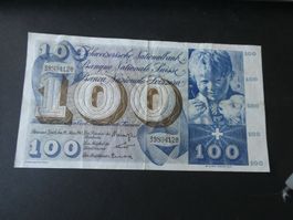 Schweiz 1963, 100 Franken
