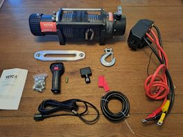NEU Seilwinde 5900kg Wireless Offroad argano verricello