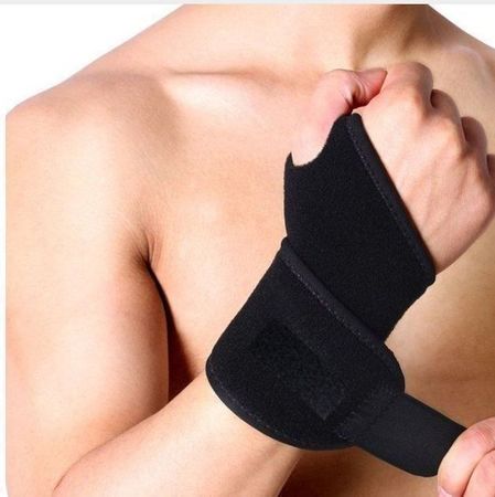 NEUE Handgelenkbandage schwarz fürs Fitness etc - 223011