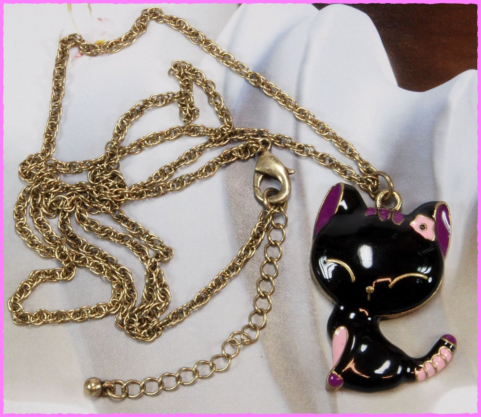 Catenine: Bezaubernde Kette mit Katzen Anhänger – Nuovo e nell'imballaggio originale da Oberglatt ZH venduto da Diamond-Girl 1