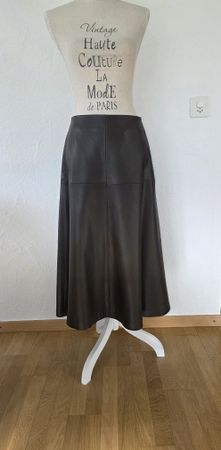Toller Kunstleder-Jupe von "LUISA CERANO" Gr. 40