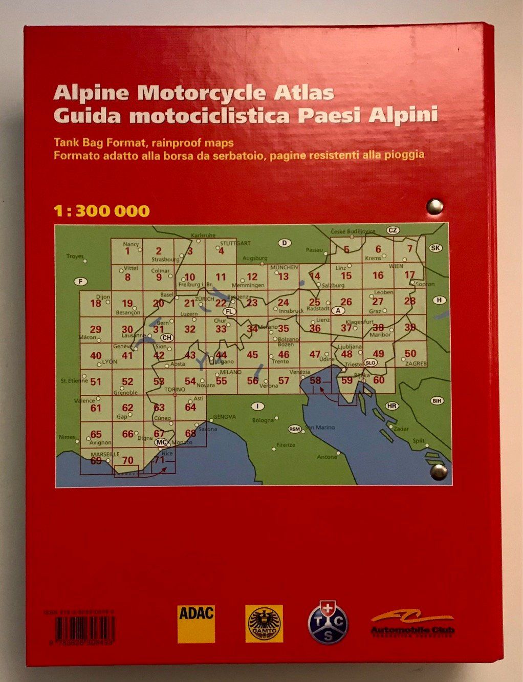 Libri: Motorrad Atlas Alpenländer Hallwag – Usato da Strengelbach venduto da Omobono 1
