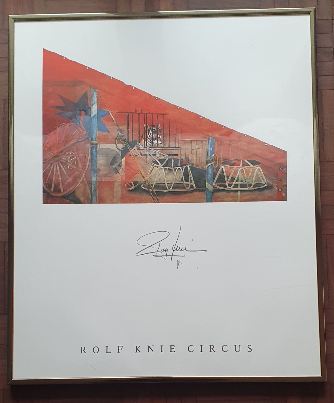 Poster & Bilder: Rolf Knie Circus - Bild mit Signatur – Gebraucht aus Kreuzlingen von Rschweiz1