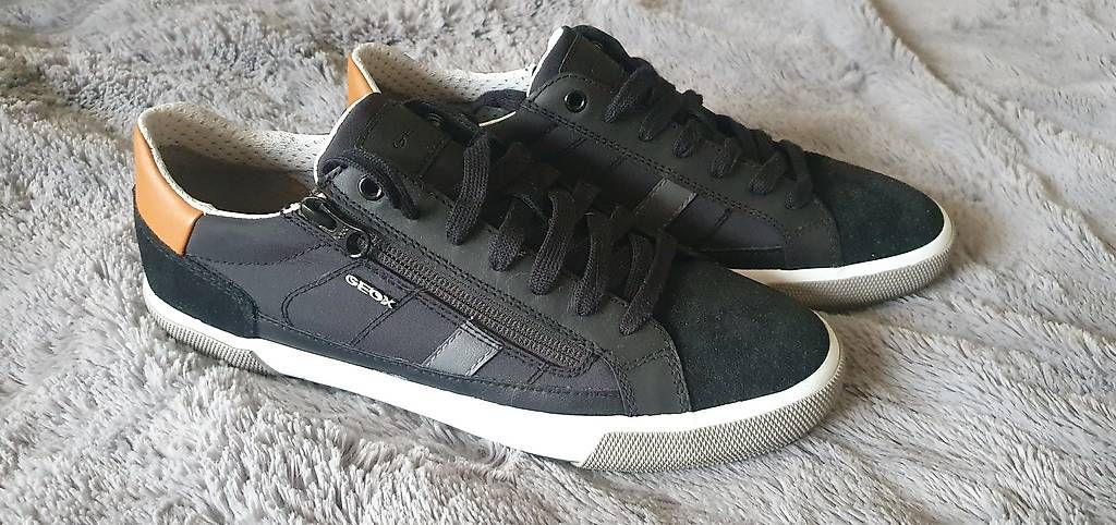 Geox Scarpe da uomo: Geox Leder Sneaker schwarz Grösse 40 – Usato da Udligenswil venduto da sha_8tx2 2