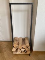 Holzstapler Hochholz, 100 cm, Stahl, verzundert und geölt