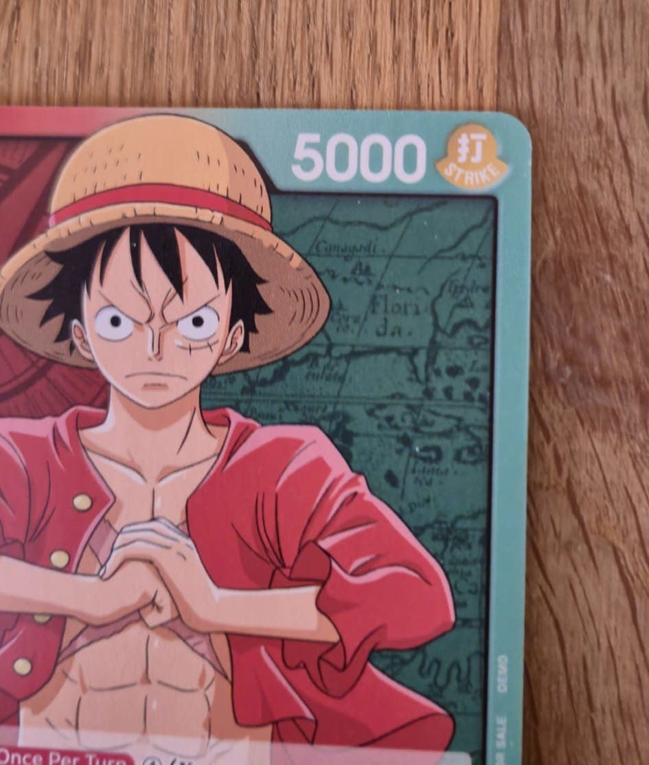 Bandai Sammelbilder & Trading cards: One Piece Luffy pre-errata + MAP 2022 OP01-003 EN – Neu und originalverpackt aus Biel/Bienne von DigiPok 1
