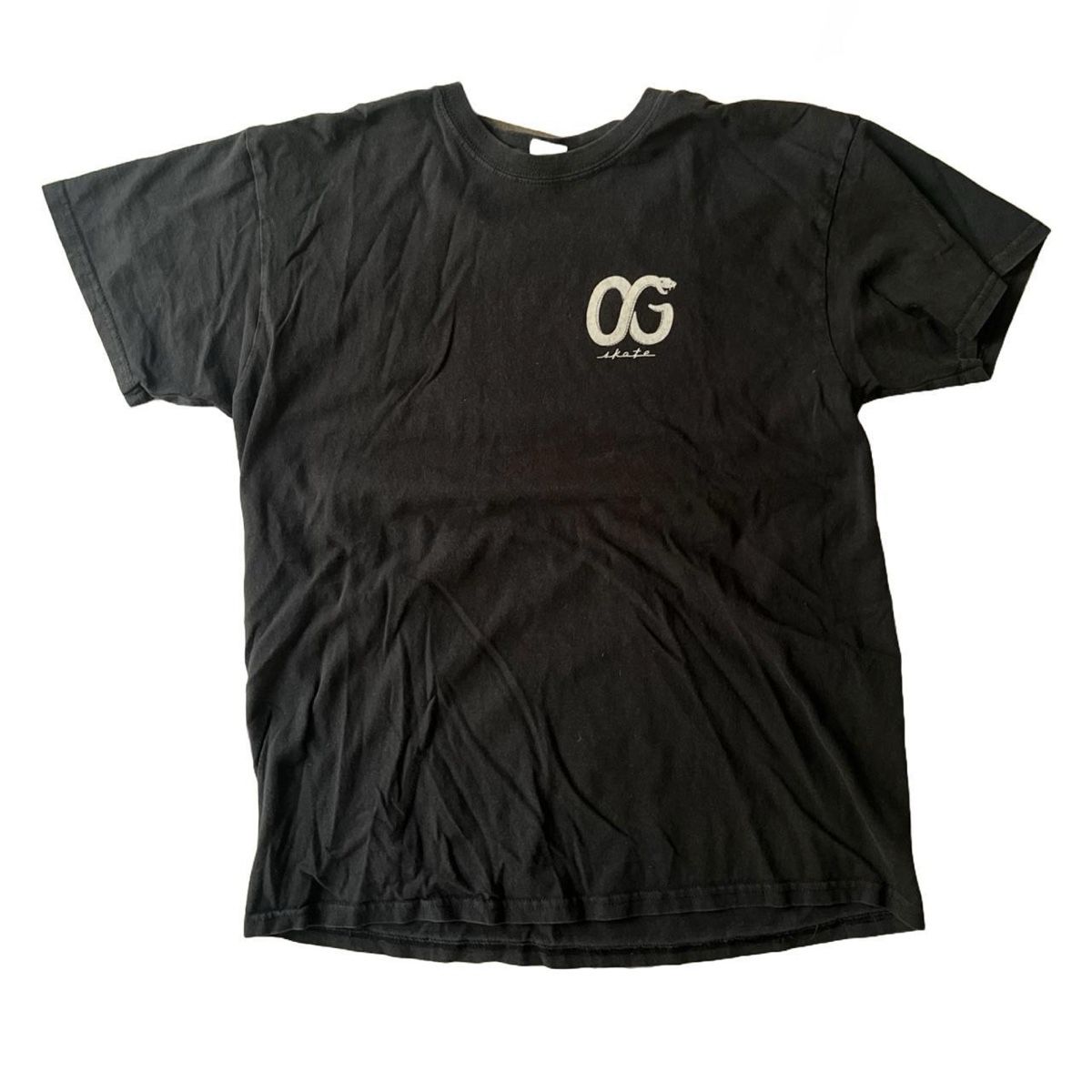 T-shirt: OG Skate Tshirt Black Men – Usato da Riehen venduto da art_c76v 1
