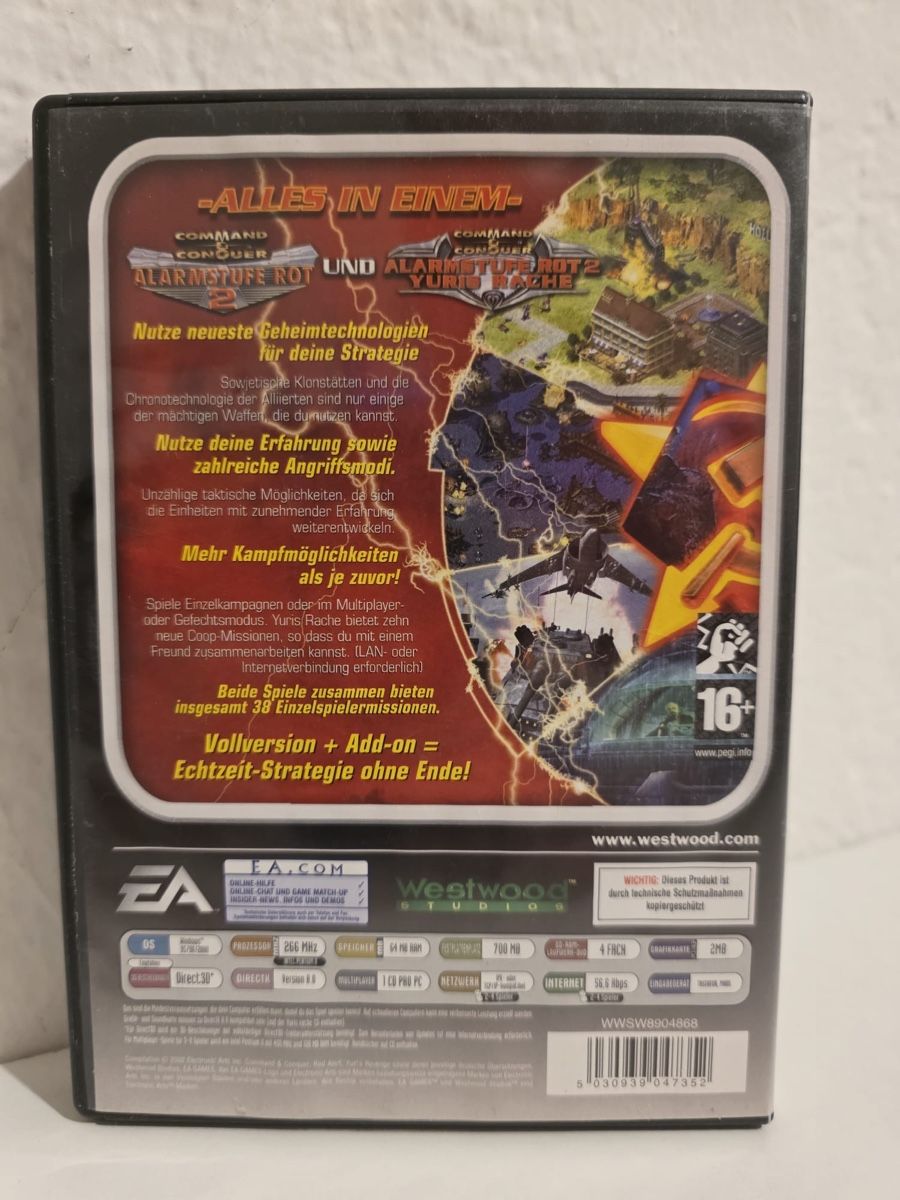 Command & Conquer PC Game - Red Alert 2 🔥 (Gebraucht) in Ehrendingen ...
