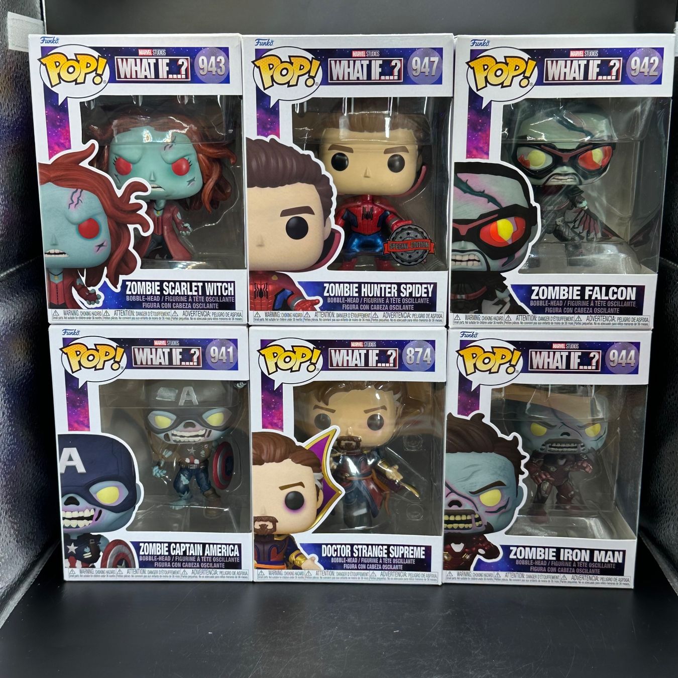 Funko Statuette: Funko Pop Marvel What If...? 6Stk Sammlung – Usato da Düdingen venduto da Nerdworld