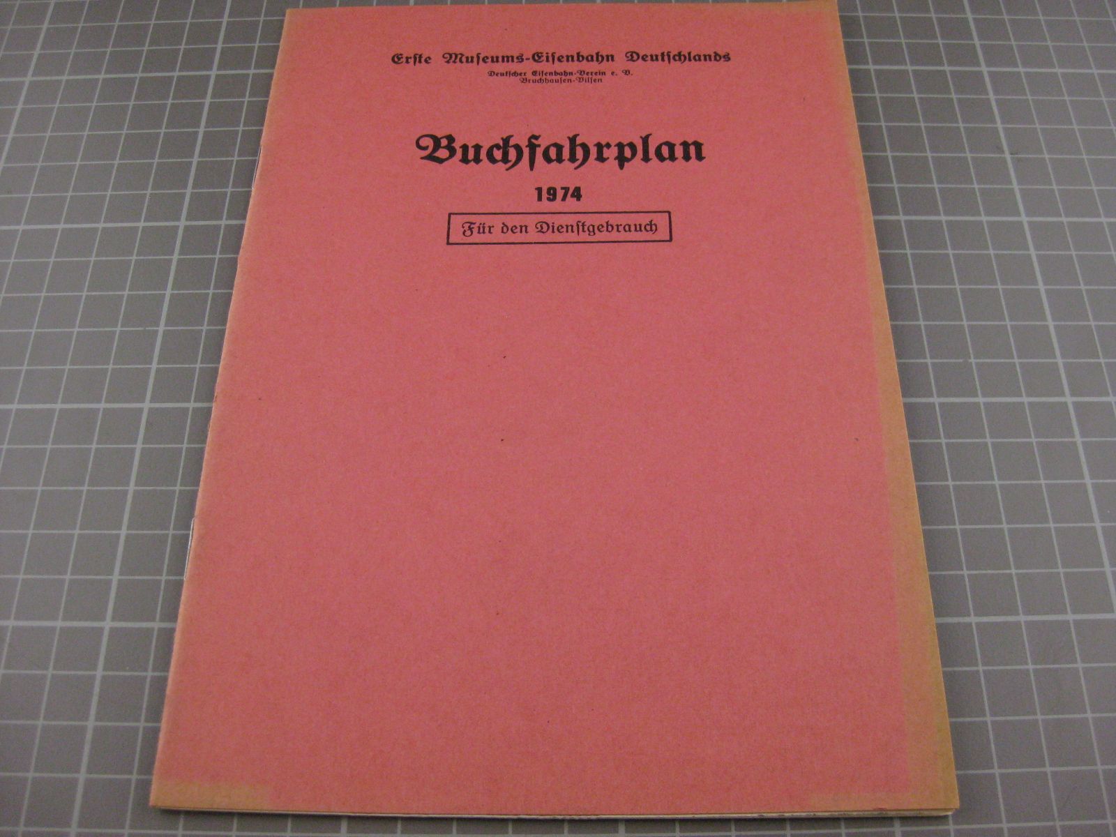 Livres: Buchfahrplan 1974 – D'occasion à Malters par Marosko