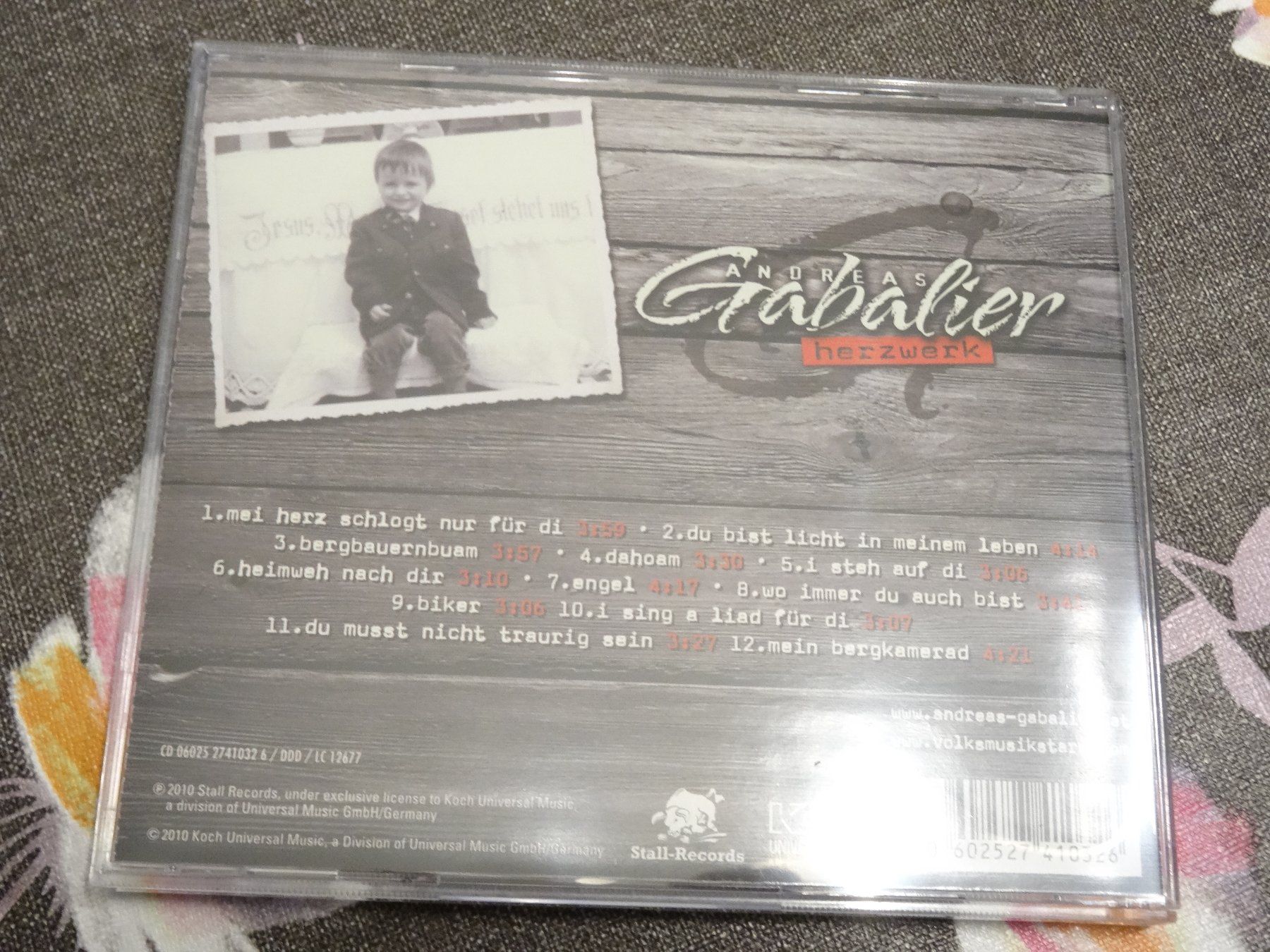CD: Andreas Gabalier - Herzwerk CD – Usato da Olten venduto da Disc-Ausverkauf 1