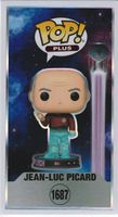 FUNKO POP! PLUS  1687 JEAN LUC PICARD  - STAR TREK - glitter