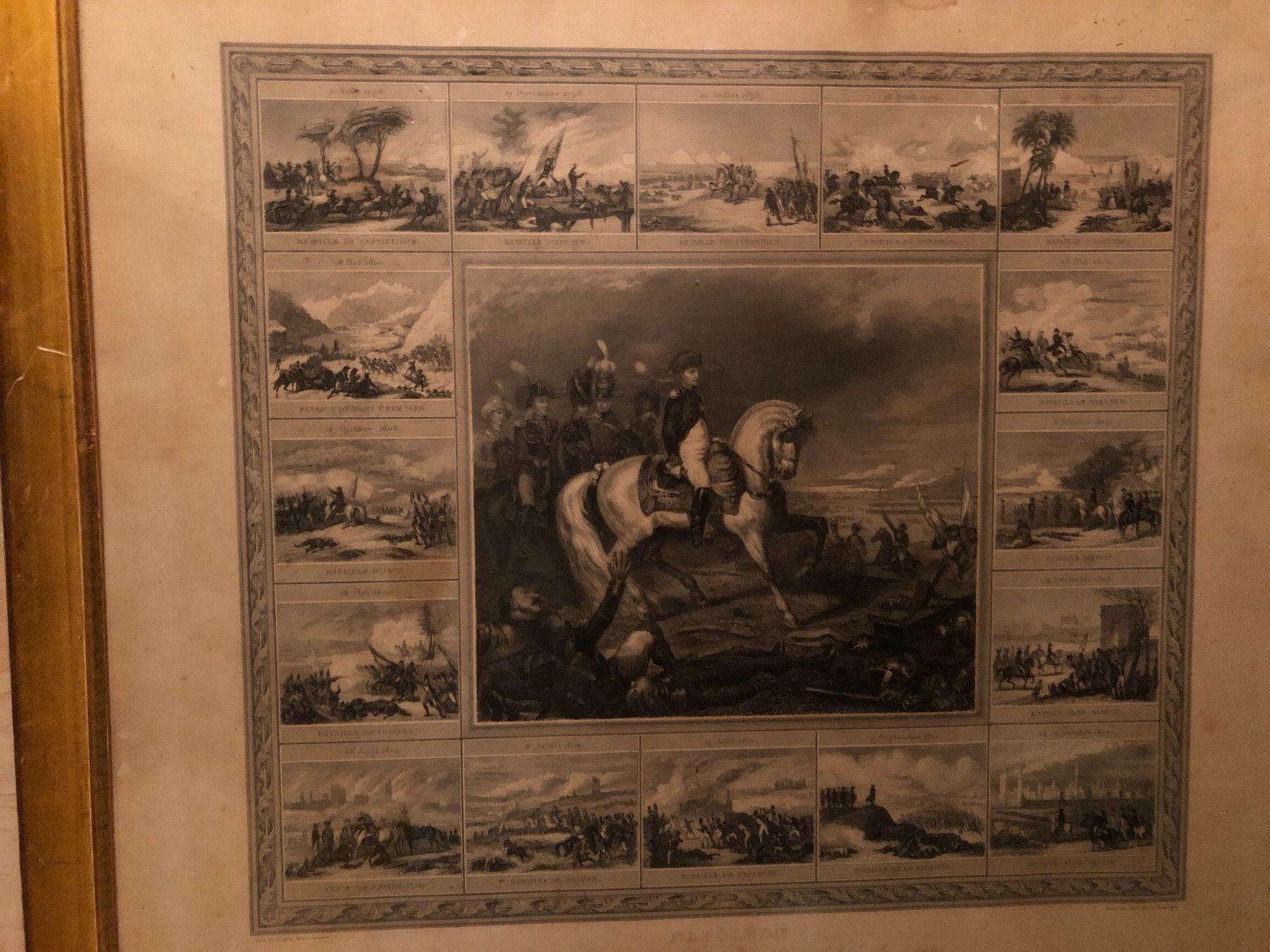 Dipinti: NAPOLEON a la bataille d‘Austerlitz. – Usato da Wald ZH venduto da mlnt 2