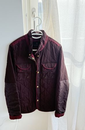 Scotch & Soda Jacke Gr. S Übergangsjacke in burgundy