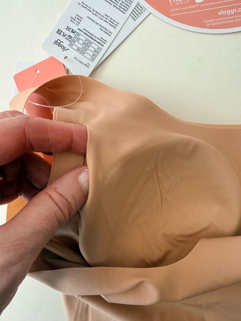 Sloggi Altra biancheria intima: SLOGGI, Top ZERO FEEL, Grösse XS, Farbe Hellbraun – Nuovo e nell'imballaggio originale da Rudolfstetten venduto da gst_g7xl 4