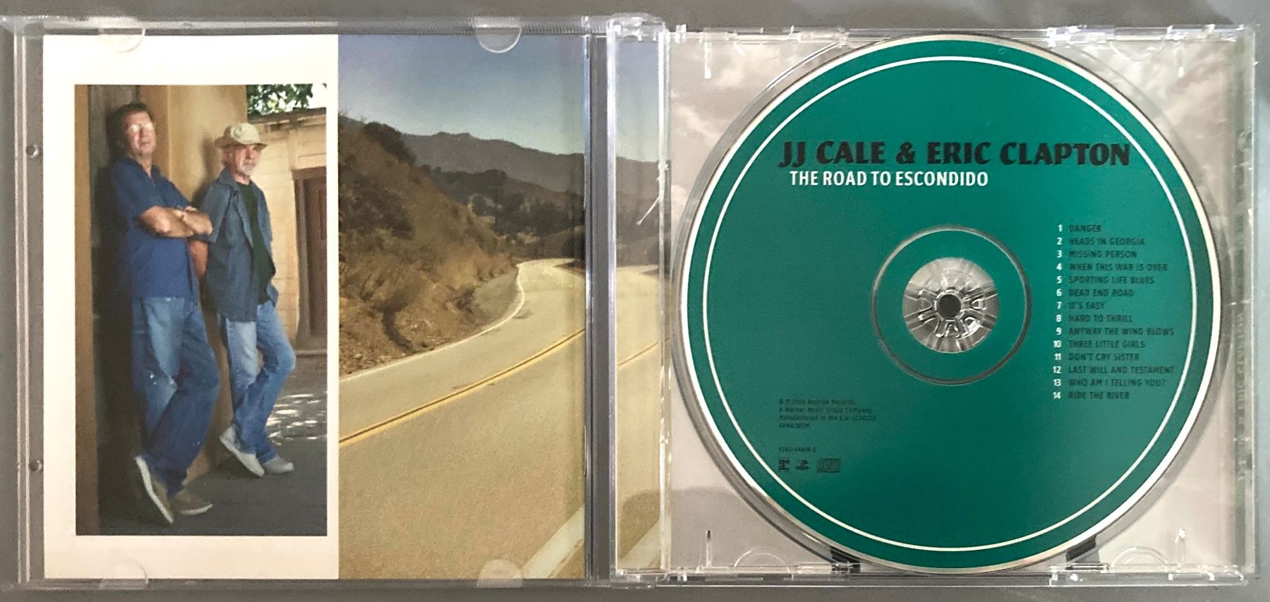 CDs: JJ CALE & ERIC CLAPTON - THE ROAD TO ESCONDIDO – Gebraucht aus Poliez-Pittet von Newtown-Records 2