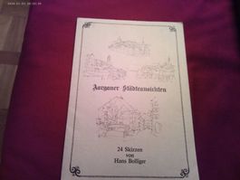 AARGAU Städtansichten, Hans Bolliger, seltene Ausgabe!