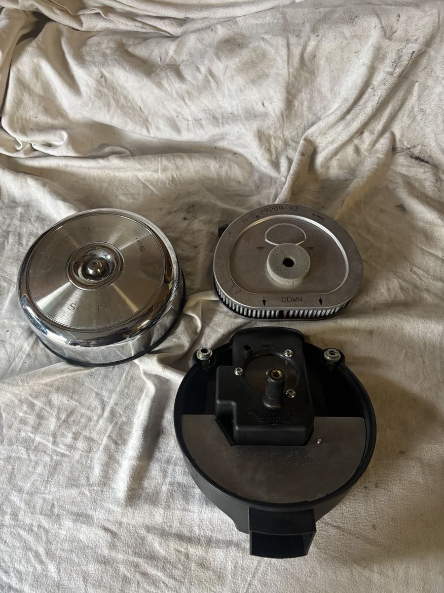 Harley-Davidson Tutti i ricambio per moto: Harley-Davidson Luftfilter Softail gebraucht – Usato da Schötz venduto da Harley35 3