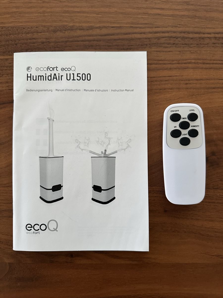 Umidificatori d'aria: ecoQ HumidAir U1500 Luftbefeuchter – Usato da Schenkon venduto da NaNoNino 5