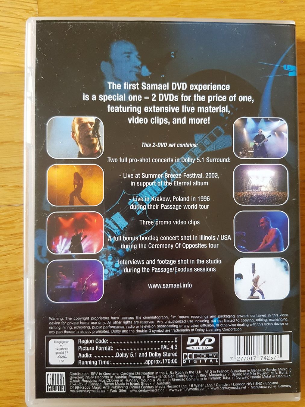 CD: Samael - Black Trip DVD – Nuovo (secondo la descrizione) da Martigny venduto da yan_7tnz 2