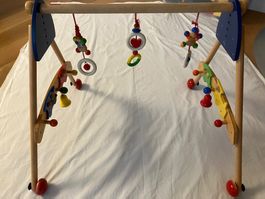 Heimess Holz-Spieltrapez Halbrundbogen, Babytrainer