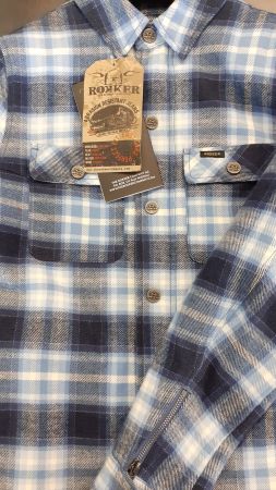 ROKKER Rider Shirt Seattle Lady Blue L