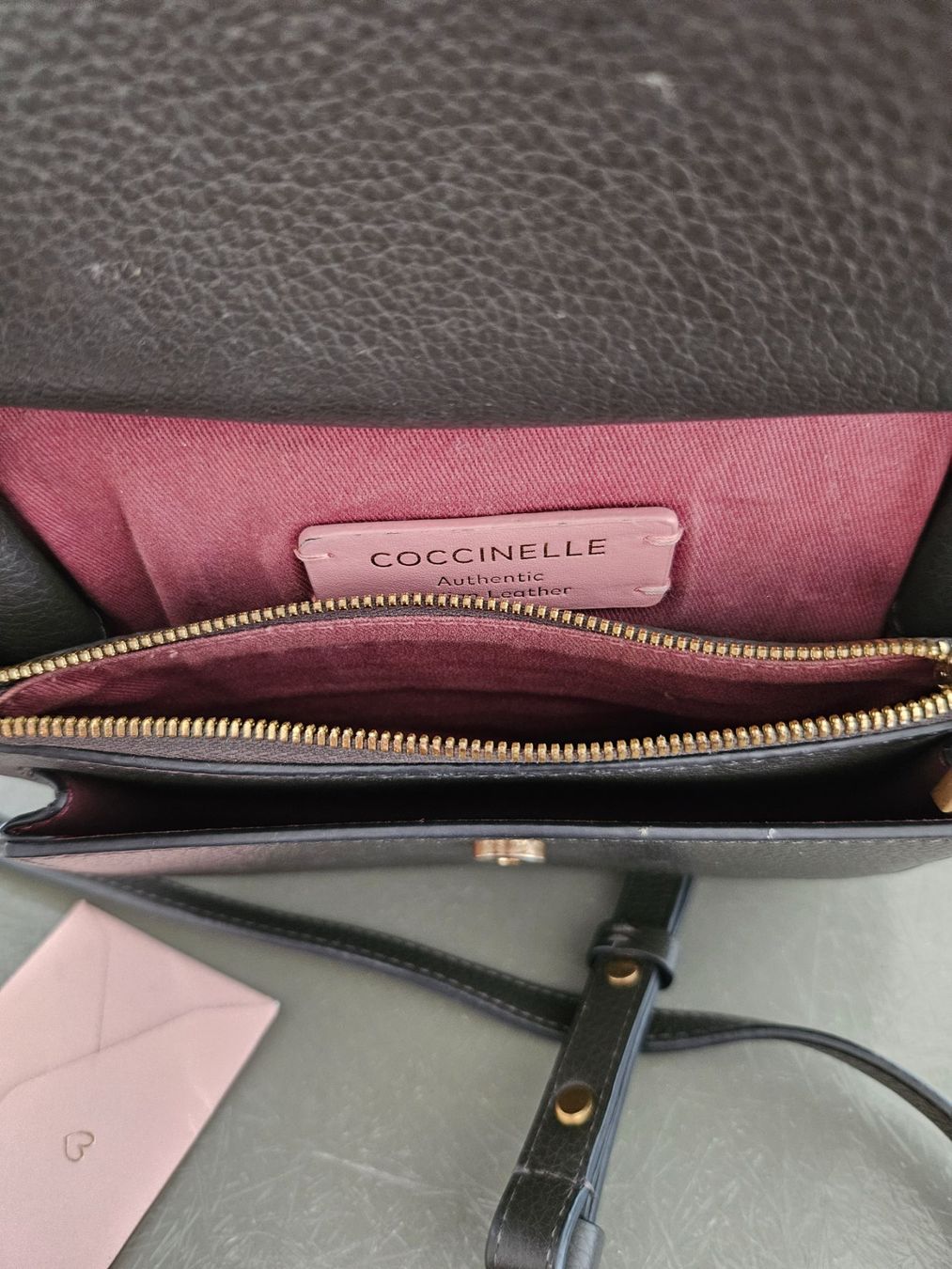Coccinelle Borse: Coccinelle Ledertasche dunkelgrün – Usato da Bern venduto da j-o 3
