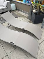 2 Sonnenliegen beige NP 179,- / Stk. Preis für beide