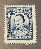 Kolumbien 1926 alte briefmarke