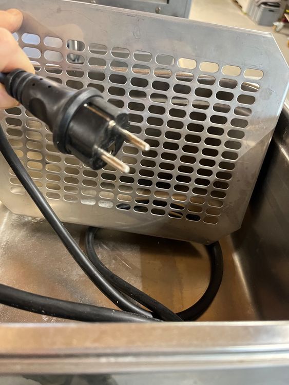 HUSPOO Elektrischer Würstchenwärmer 10L Edelstahl – 1300W, Temperaturregelung 50–300°C, Für Gastronomie & Imbiss