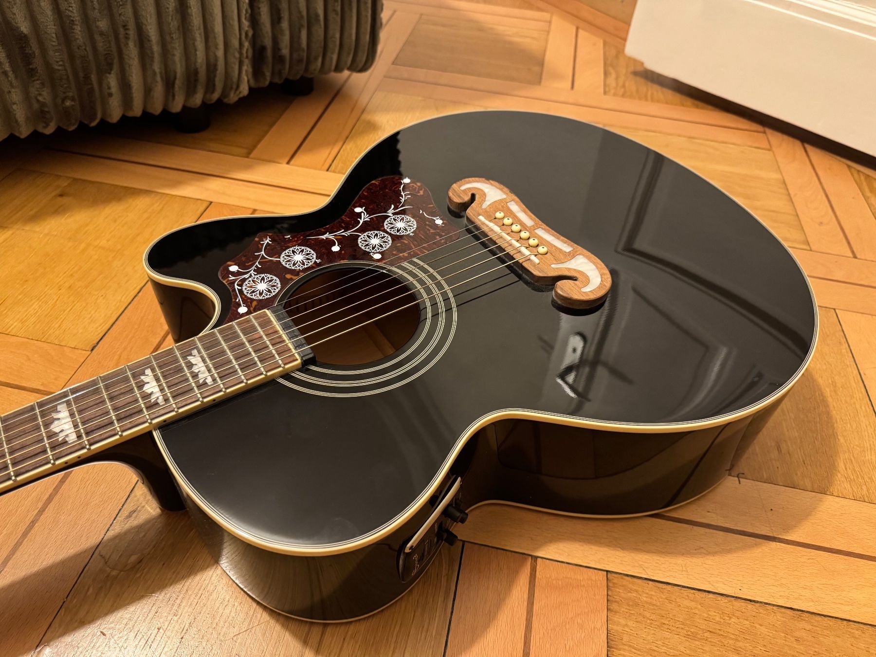 Epiphone Strumenti musicali: Epiphone EJ-200SCE/BK – Usato da Mannens venduto da FabFab_95 1