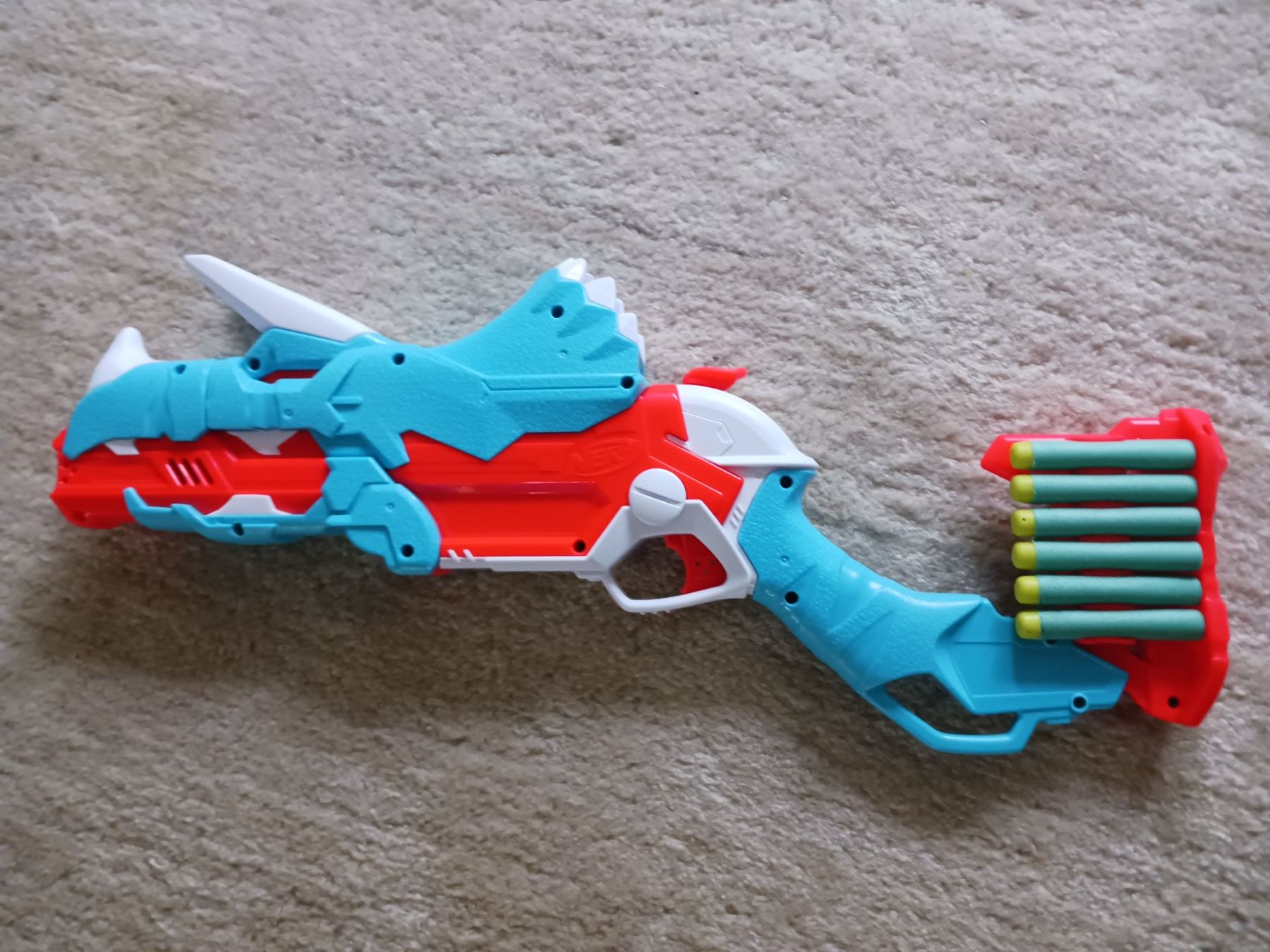 Nerf Giocattoli: Nerf Tricerablaster – Usato da Riehen venduto da Polymorpheus