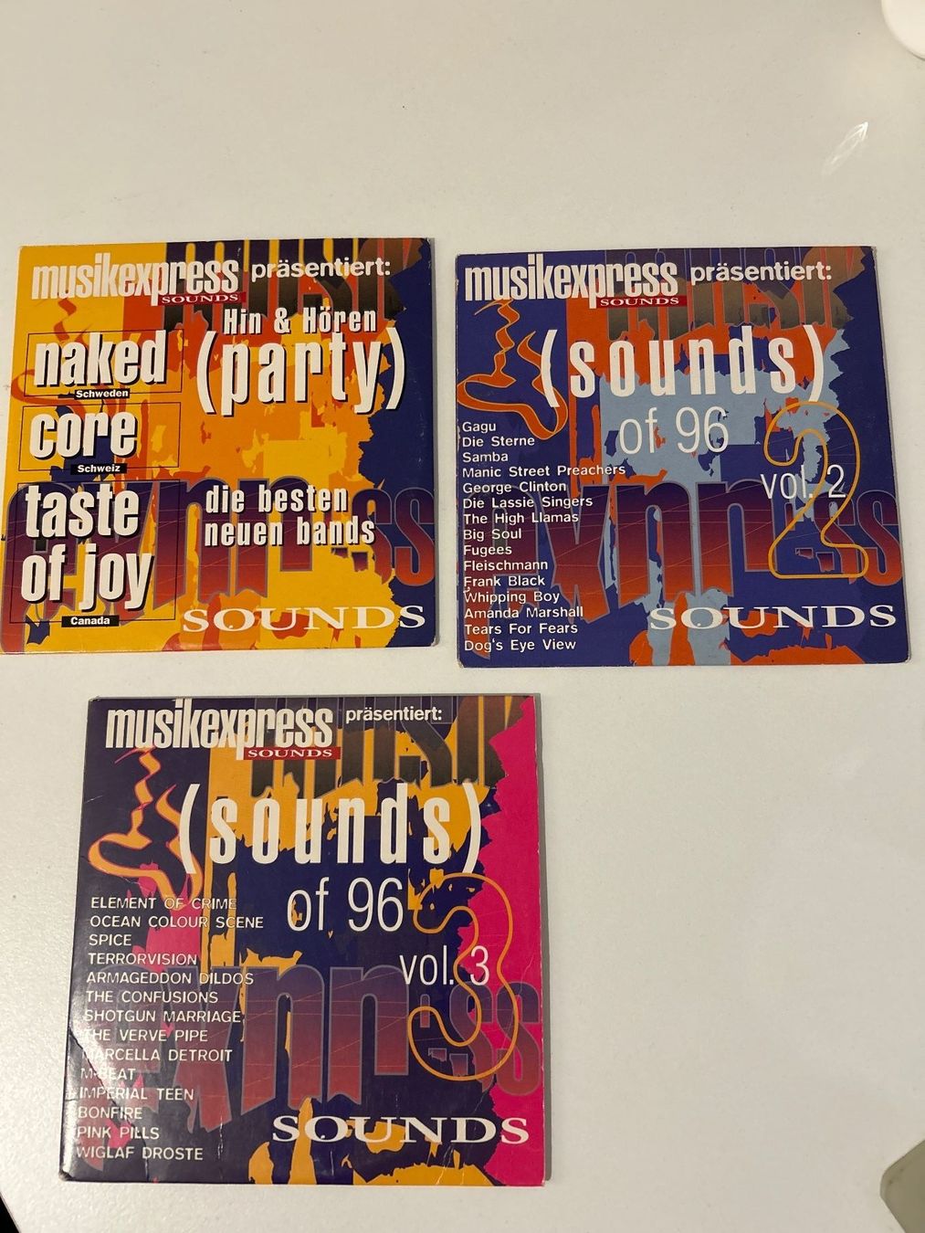 CDs: 3 CD's Musikexpress – D'occasion à Guntershausen par Gloominati