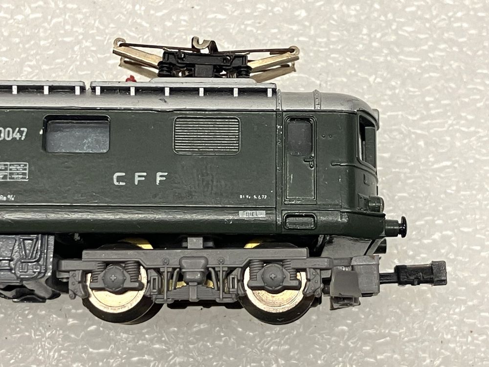 Lima Modelleisenbahnen: Lima N= Oldtimer-Lok Re 4/4I SBB 10047 HmBh Biel - grün – Gebraucht aus Thun von retoolinoo 6