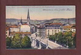 BASEL - Johanniterbrücke - Feldbergstrasse - 1926