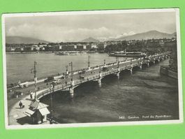 Genève, Pont du Mont-Blanc