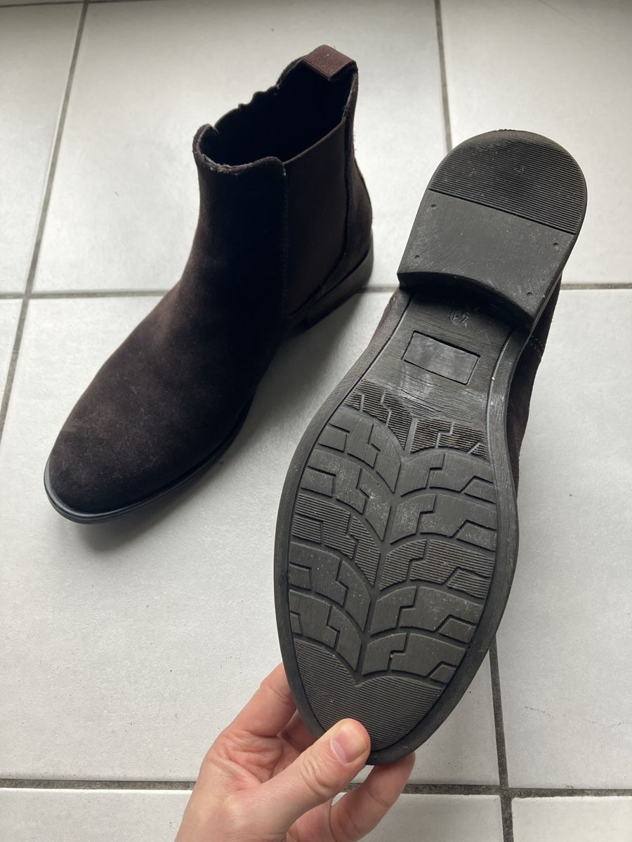 Scarpe da uomo: Chelsea Boots dunkelbraun – Usato da Basel venduto da aeb_7r2g 1