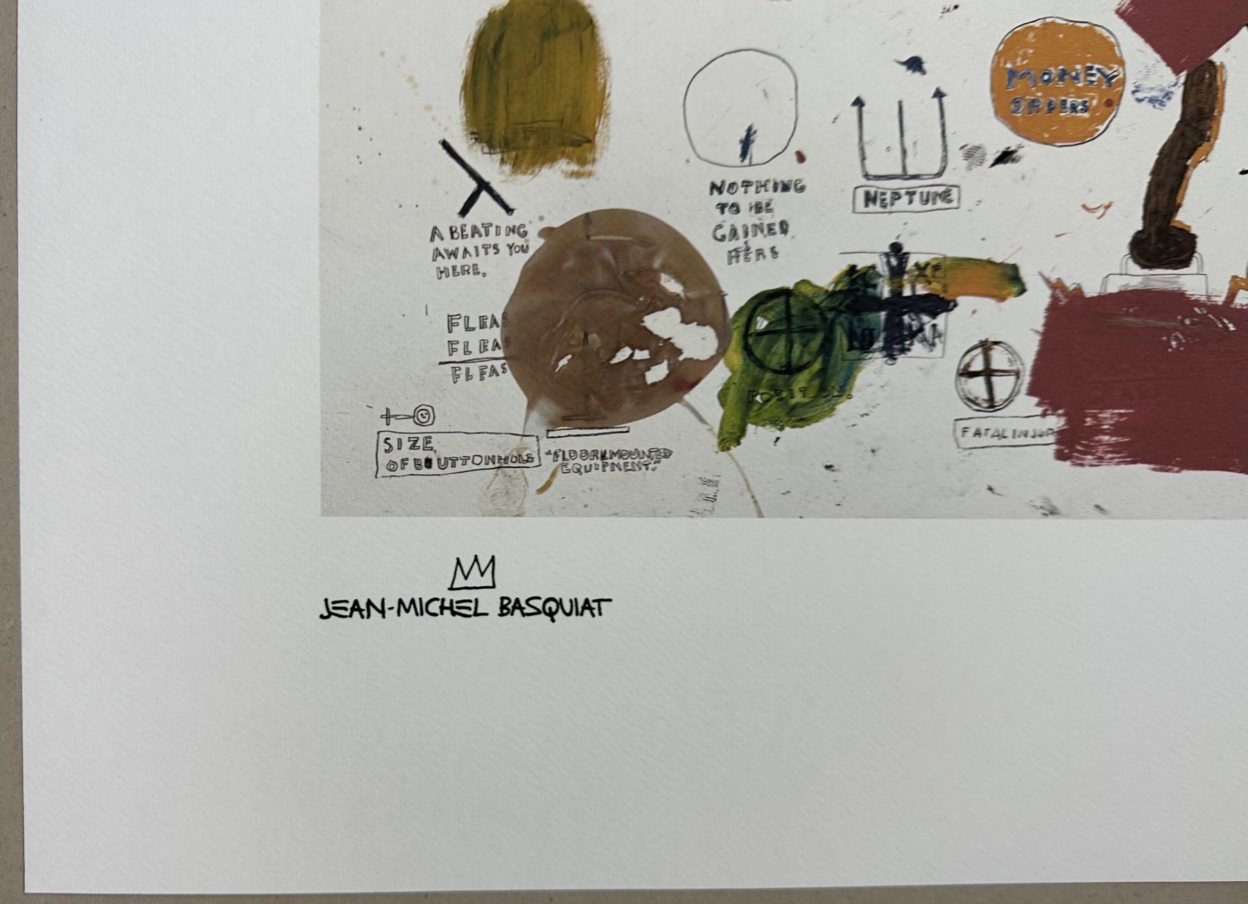 Foto & Immagini: Basquiat. Ideal, Graffiti, POP Art 86/100 – Nuovo (secondo la descrizione) da Meilen venduto da Smgdesign 1