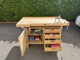 Établi en bois marque Sjöbergs
